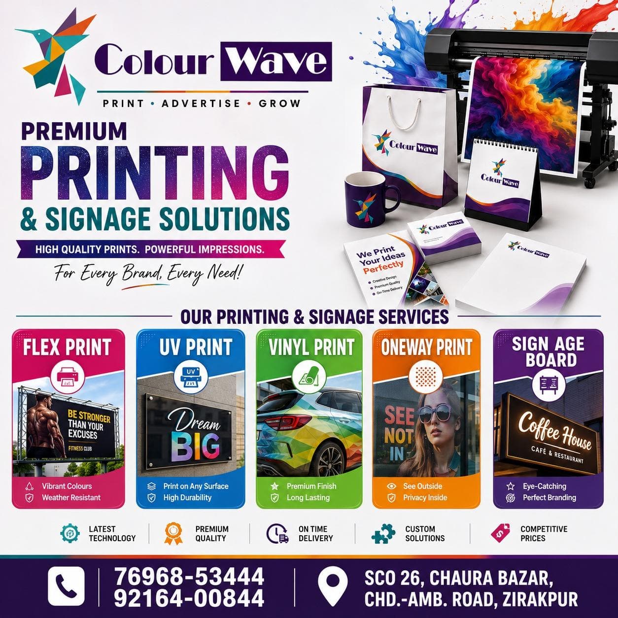 Premium Printing & Signage